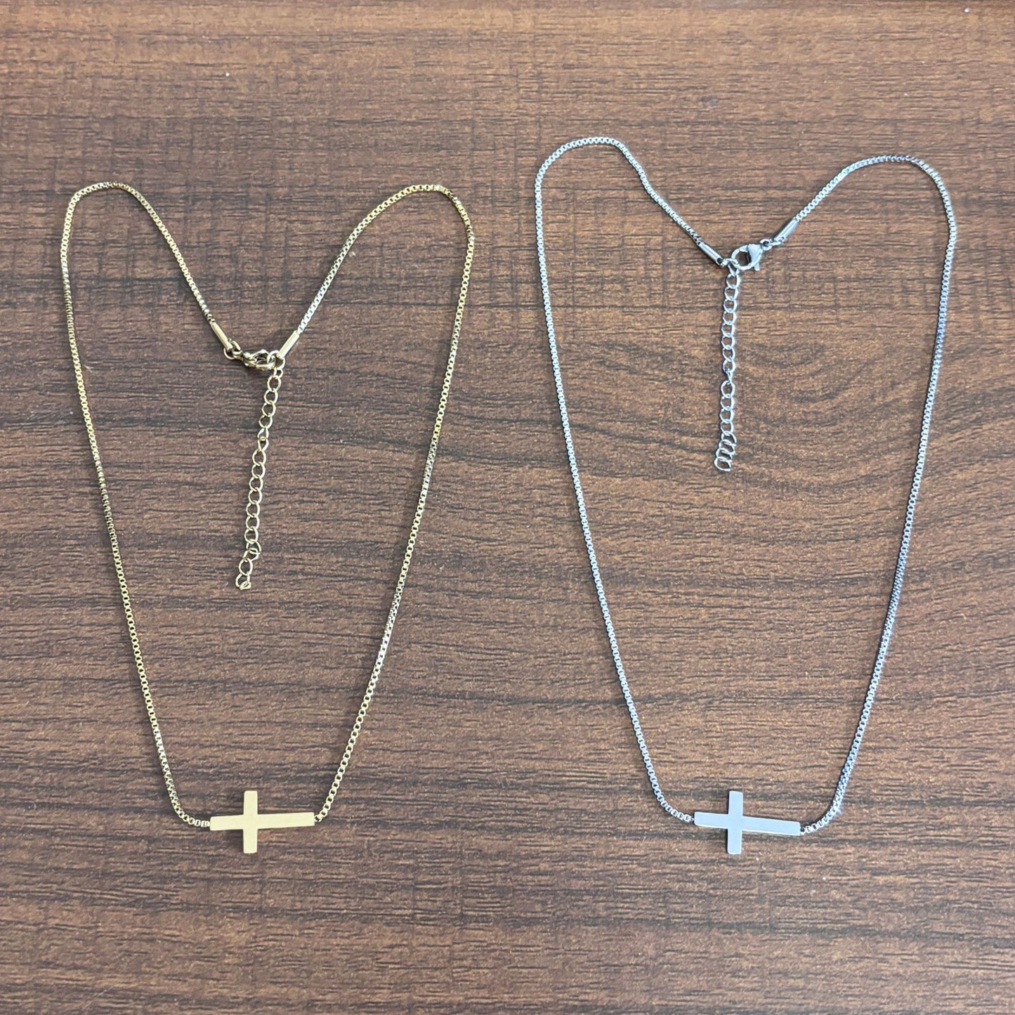 Minimalist Cross Pendant Necklace
