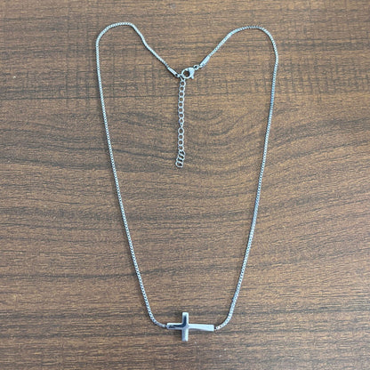 Minimalist Cross Pendant Necklace